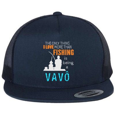 More Than Love Fishing Vavô Portuguese Brazilian Grandpa Flatbill Hat