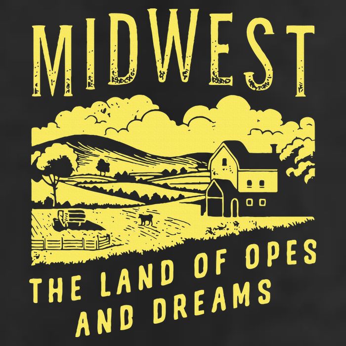 Midwest The Land Of Opes And Dreams Cool Comfort Performance Bucket Hat