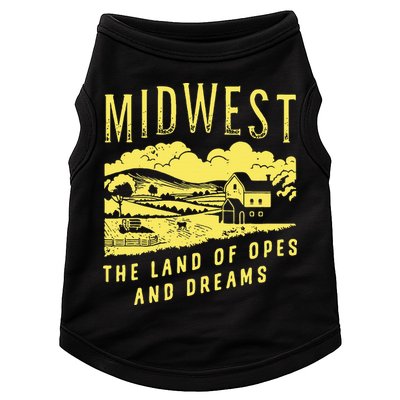 Midwest The Land Of Opes And Dreams Doggie Tank