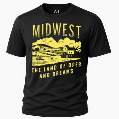Midwest The Land Of Opes And Dreams Performance Shirt