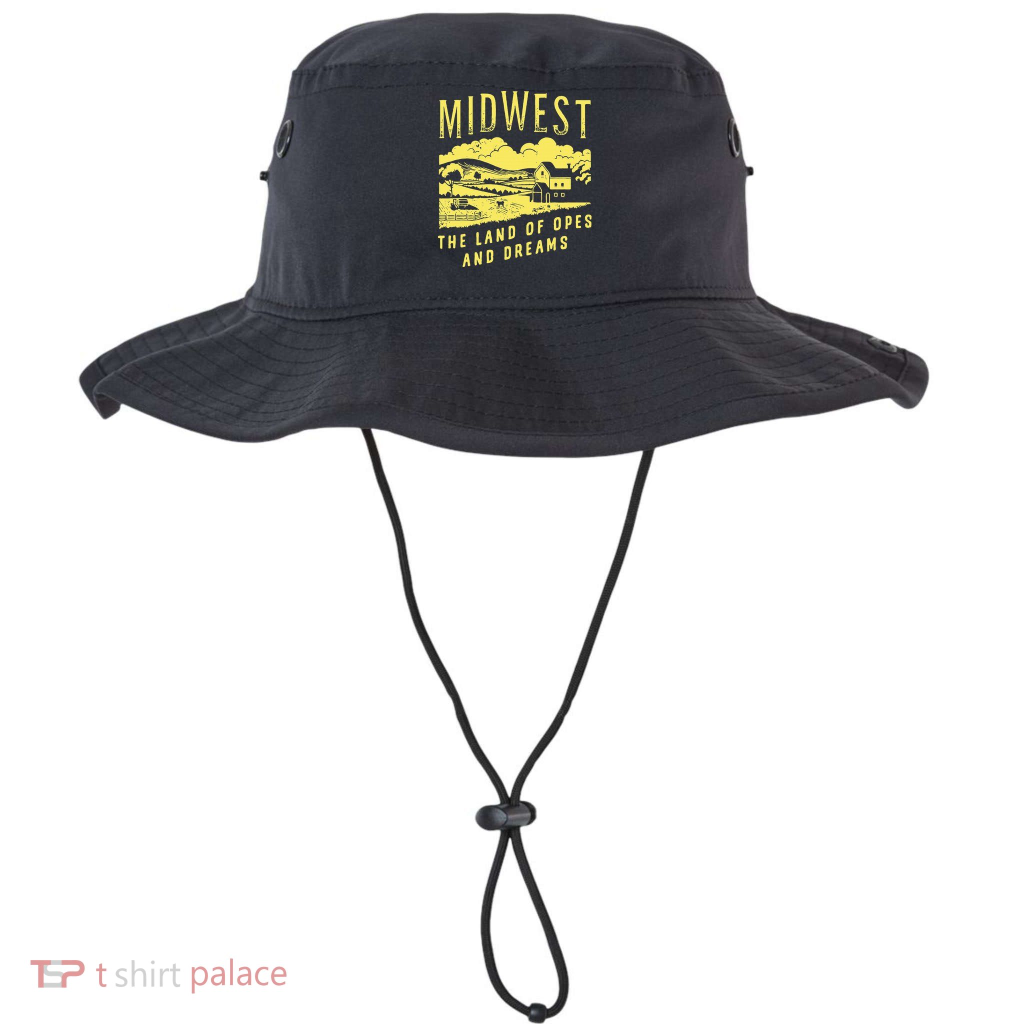 Midwest The Land Of Opes And Dreams Bucket Hat