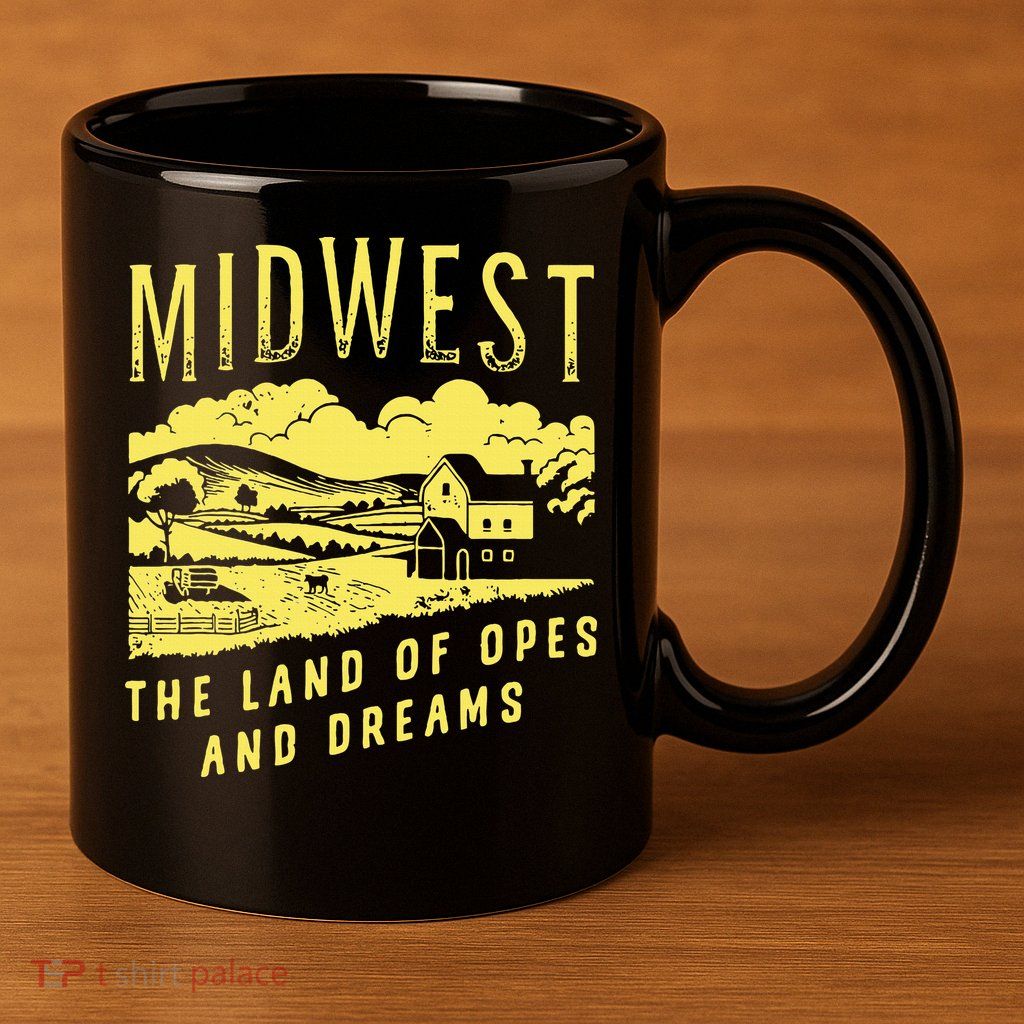 Midwest The Land Of Opes And Dreams 11oz C Handle Ceramic Mug
