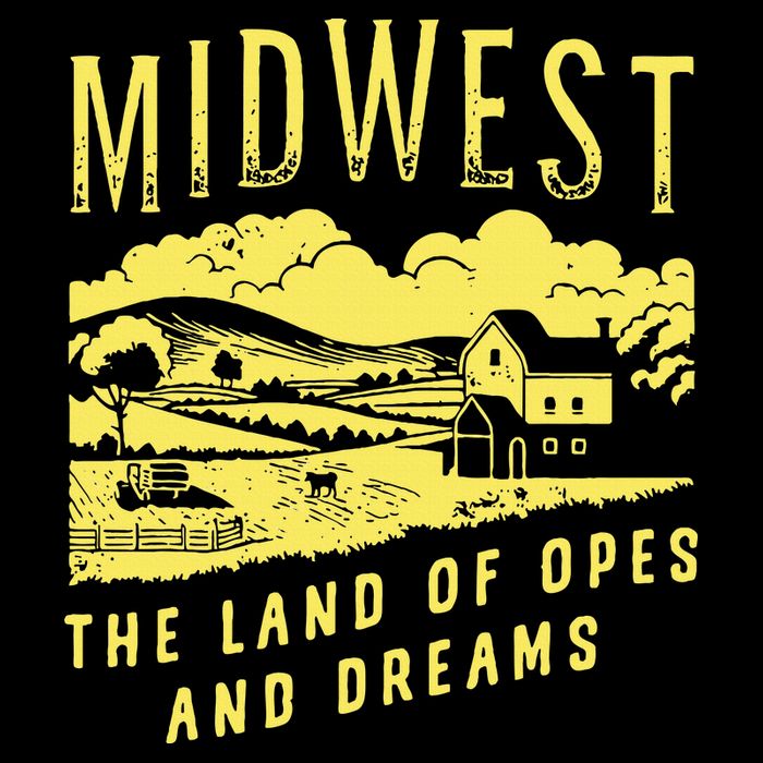 Midwest The Land Of Opes And Dreams Cooling Performance Long Sleeve Crew