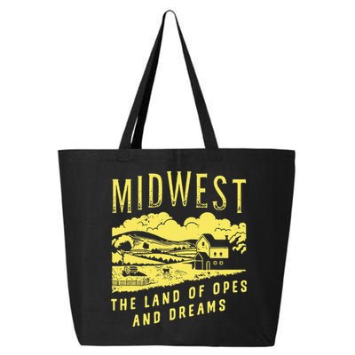 Midwest The Land Of Opes And Dreams 25L Jumbo Tote
