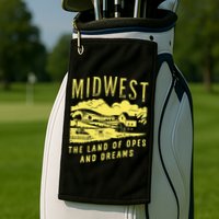 Midwest The Land Of Opes And Dreams Golf Towel