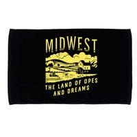 Midwest The Land Of Opes And Dreams Microfiber Hand Towel