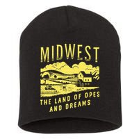 Midwest The Land Of Opes And Dreams Short Acrylic Beanie