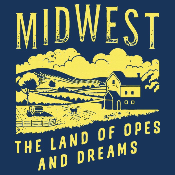 Midwest The Land Of Opes And Dreams Infant Baby Jersey Bodysuit