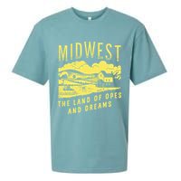 Midwest The Land Of Opes And Dreams Sueded Cloud Jersey T-Shirt