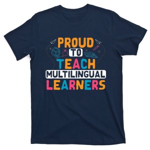 Multilingual Teacher Linguist Language ESL Teaching T-Shirt