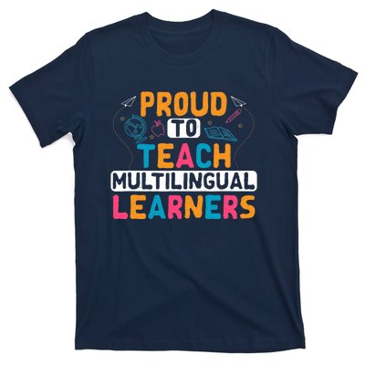 Multilingual Teacher Linguist Language ESL Teaching T-Shirt