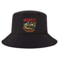 Midwest The Land Of Opes And Dreams Rustic Farm Cool Comfort Performance Bucket Hat
