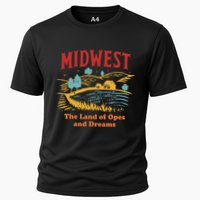 Midwest The Land Of Opes And Dreams Rustic Farm Performance Shirt
