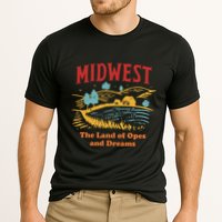 Midwest The Land Of Opes And Dreams Rustic Farm Performance Shirt