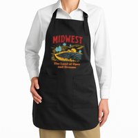 Midwest The Land Of Opes And Dreams Rustic Farm Apron