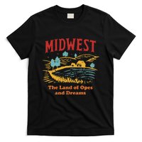 Midwest The Land Of Opes And Dreams Rustic Farm T-Shirt