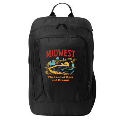 Midwest The Land Of Opes And Dreams Rustic Farm City Backpack