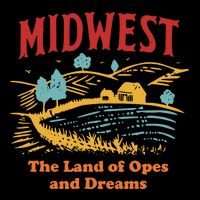 Midwest The Land Of Opes And Dreams Rustic Farm Bucket Hat