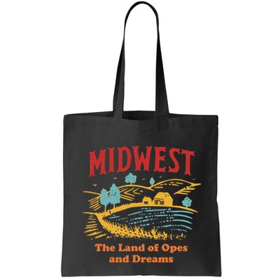 Midwest The Land Of Opes And Dreams Rustic Farm Bag