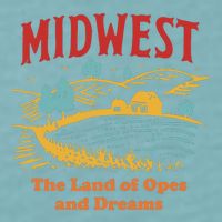 Midwest The Land Of Opes And Dreams Rustic Farm Sueded Cloud Jersey T-Shirt