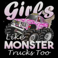 Monster Truck Like Monsters Too Birthday Gift 16 in Basic Backpack