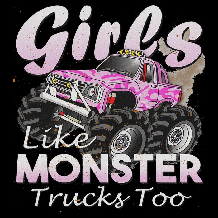 Monster Truck Like Monsters Too Birthday Gift 16 in Basic Backpack