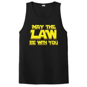 May The Law Be With You Funny New Lawyer Attorney PosiCharge Competitor Tank