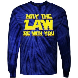 May The Law Be With You Funny New Lawyer Attorney Tie-Dye Long Sleeve Shirt