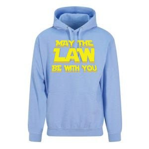 May The Law Be With You Funny New Lawyer Attorney Unisex Surf Hoodie