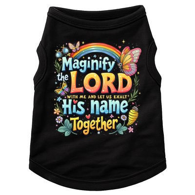 Magnify The Lord Christian VBS 2025 Christian Summer camp Doggie Tank