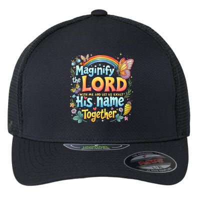 Magnify The Lord Christian VBS 2025 Christian Summer camp Flexfit Unipanel Trucker Cap