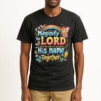 Magnify The Lord Christian VBS 2025 Christian Summer camp Tall T-Shirt