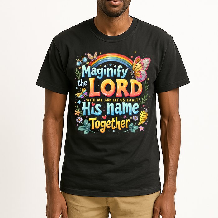 Magnify The Lord Christian VBS 2025 Christian Summer camp Tall T-Shirt