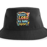 Magnify The Lord Christian VBS 2025 Christian Summer camp Sustainable Bucket Hat