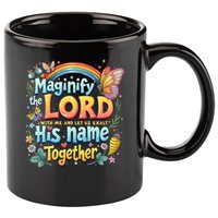 Magnify The Lord Christian VBS 2025 Christian Summer camp 11oz C Handle Ceramic Mug