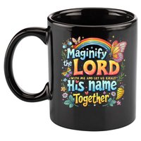 Magnify The Lord Christian VBS 2025 Christian Summer camp 11oz C Handle Ceramic Mug