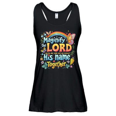 Magnify The Lord Christian VBS 2025 Christian Summer camp Ladies Essential Flowy Tank