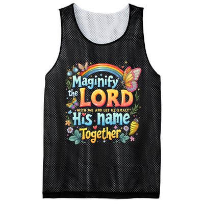 Magnify The Lord Christian VBS 2025 Christian Summer camp Mesh Reversible Basketball Jersey Tank