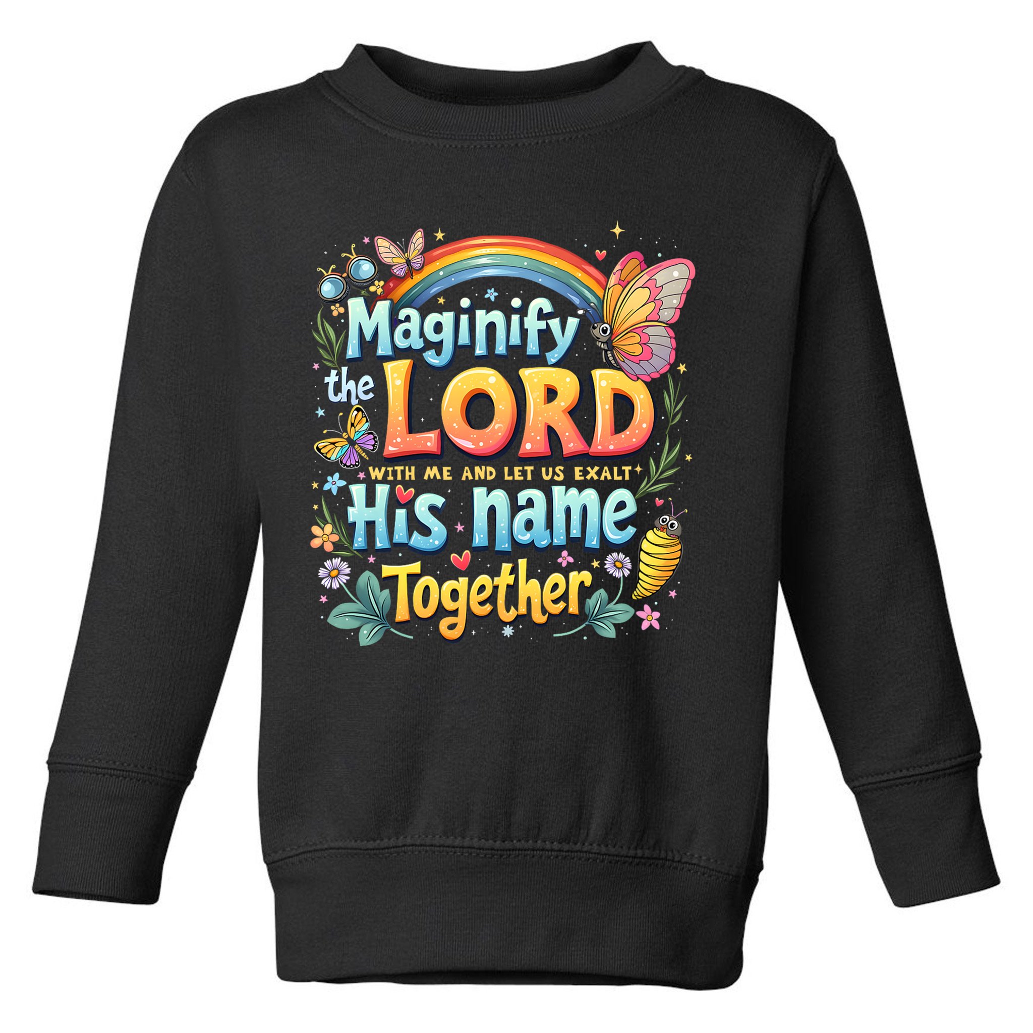 Magnify The Lord Christian VBS 2025 Christian Summer camp Toddler Sweatshirt