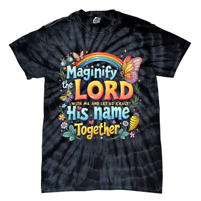 Magnify The Lord Christian VBS 2025 Christian Summer camp Tie-Dye T-Shirt