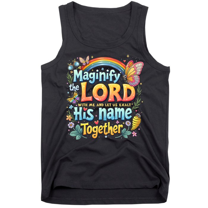 Magnify The Lord Christian VBS 2025 Christian Summer camp Tank Top
