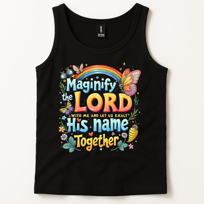 Magnify The Lord Christian VBS 2025 Christian Summer camp Tank Top