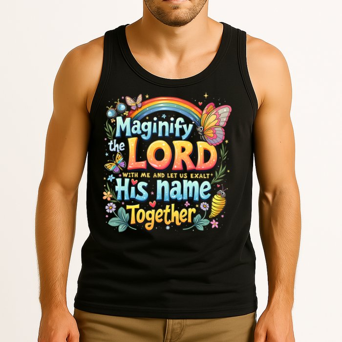 Magnify The Lord Christian VBS 2025 Christian Summer camp Tank Top