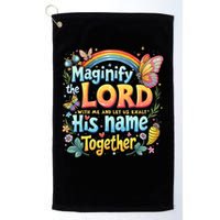 Magnify The Lord Christian VBS 2025 Christian Summer camp Golf Towel