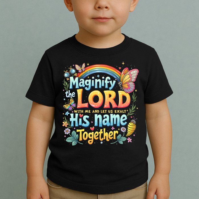 Magnify The Lord Christian VBS 2025 Christian Summer camp Toddler T-Shirt