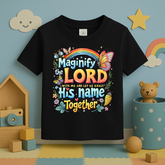 Magnify The Lord Christian VBS 2025 Christian Summer camp Toddler T-Shirt