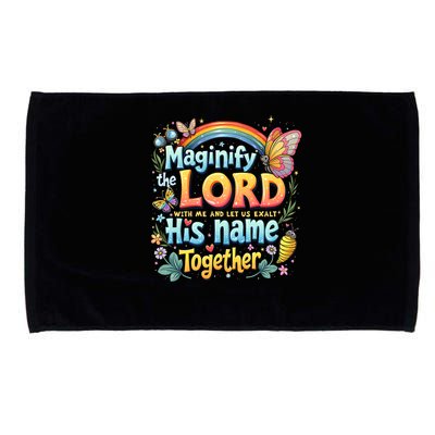 Magnify The Lord Christian VBS 2025 Christian Summer camp Microfiber Hand Towel