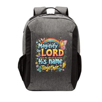 Magnify The Lord Christian VBS 2025 Christian Summer camp Vector Backpack