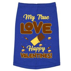 My True Love Happy Valentines Day Funny Chocolate Bar Lover Gift Doggie Tank