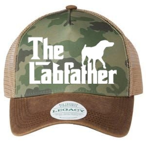 Men The Labfather Funny Lab Labrador Dog Owner Dad Daddy Father Legacy Tie Dye Trucker Hat